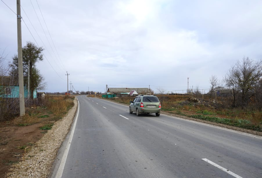 В Саратовской области отремонтирован подъезд к селу Березово
